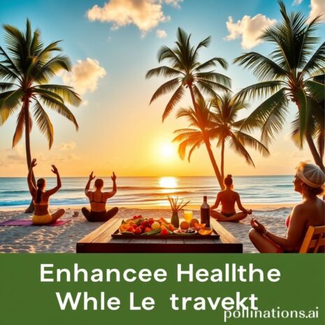 Cải Thiện Sức Khỏe Khi Du Lịch